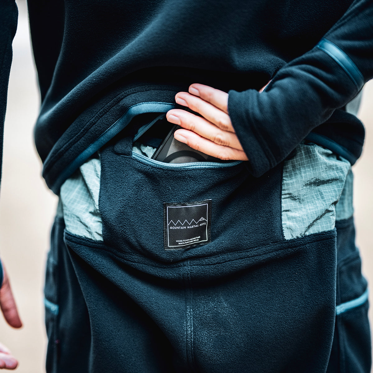 MMA POLARTEC FLEECE Cargo Jogger Navy