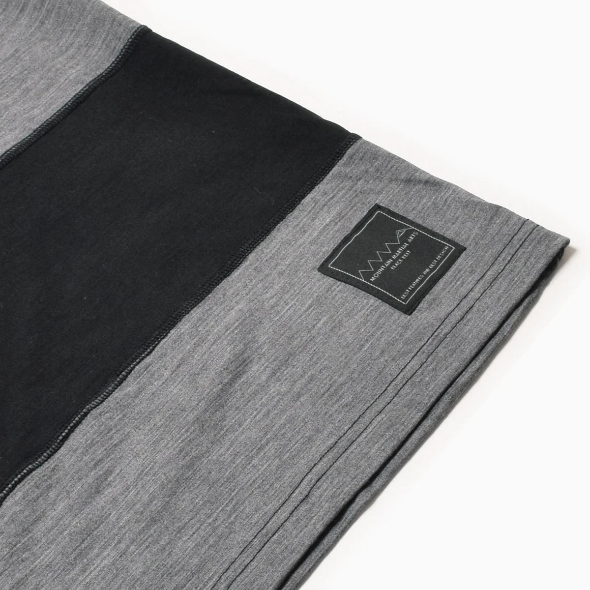 MMABB REDA ACTIVE Border Wool Long Tee “JEROME” (Black_Gray)