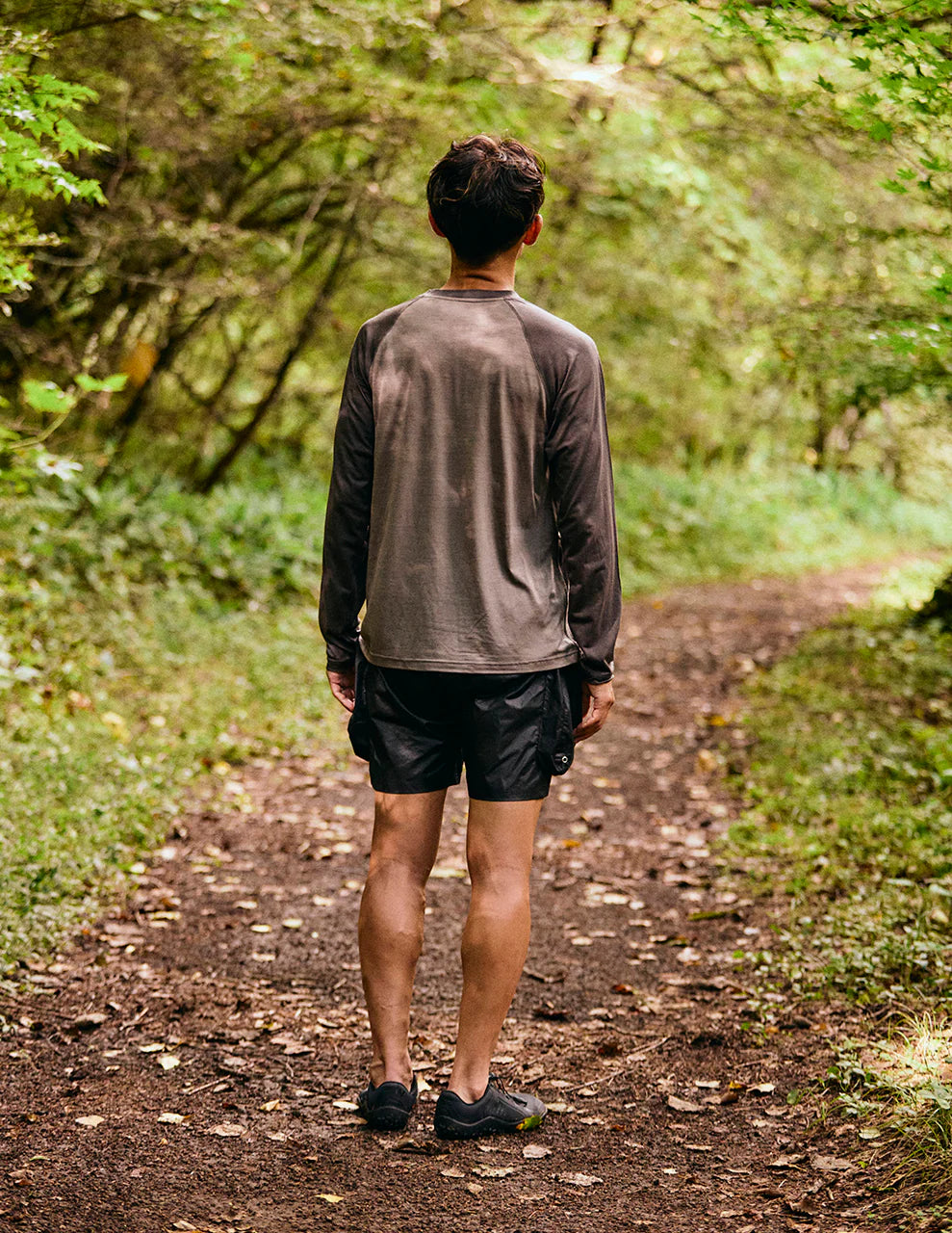 MMABB REDA ACTIVE Border Wool Long Tee “JEROME” (Brown_Beige)