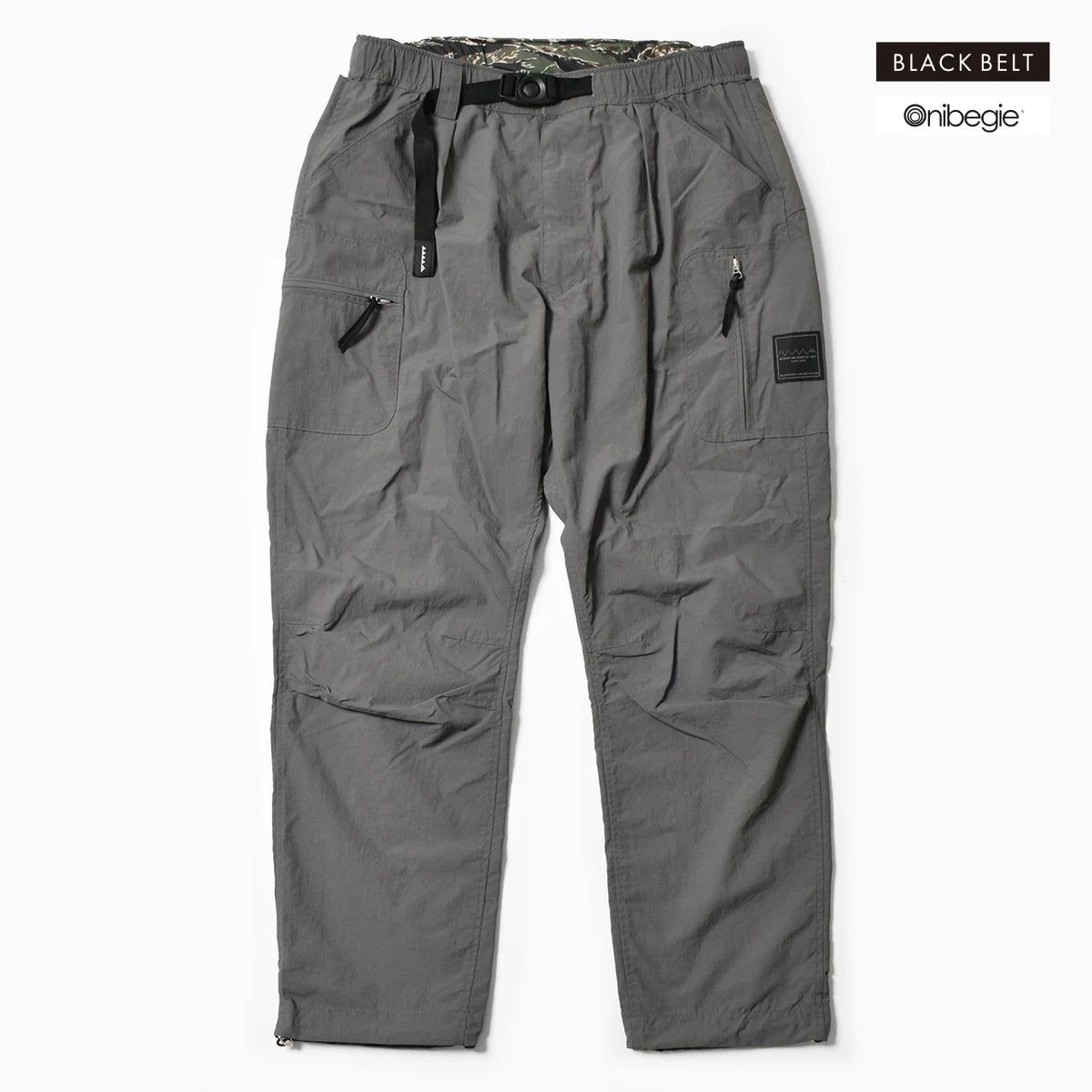 MMABB Recycle Nylon Cargo Pants “Bill”(Charcoal)