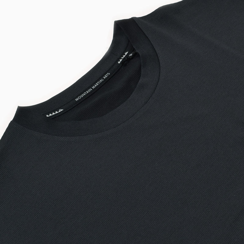 MMA Basic Pocket Long Tee Black
