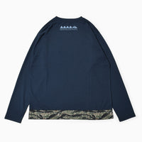 MMA Basic Pocket Long Tee Navy