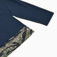 MMA Basic Pocket Long Tee Navy