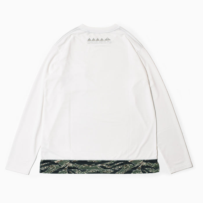 MMA Basic Pocket Long Tee White