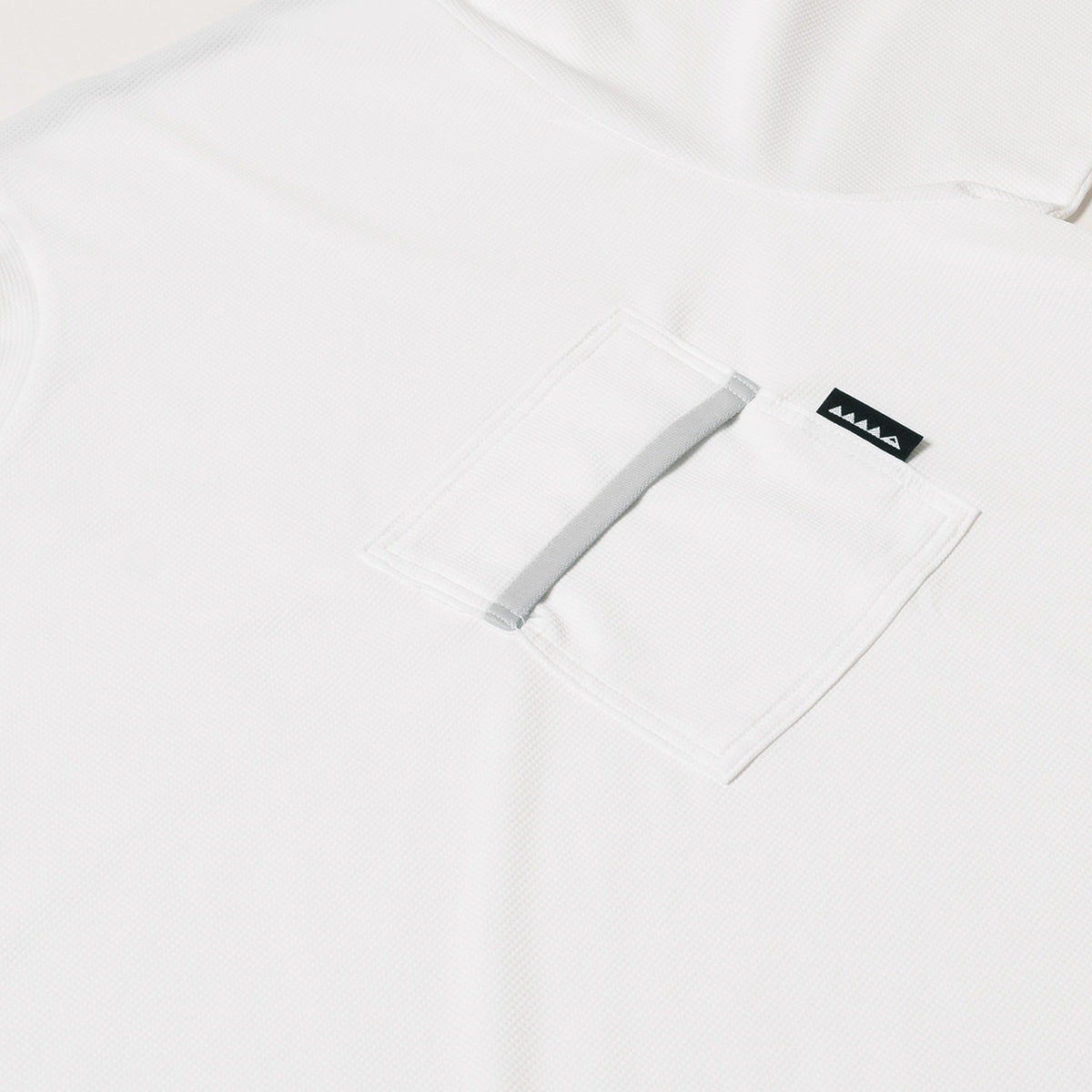 MMA Basic Pocket Long Tee White