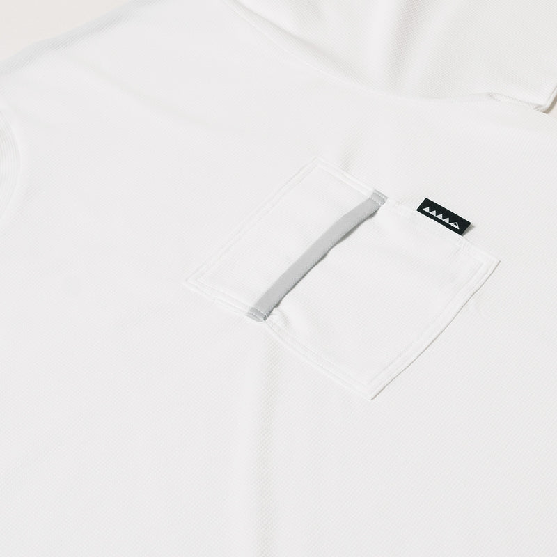 MMA Basic Pocket Long Tee White