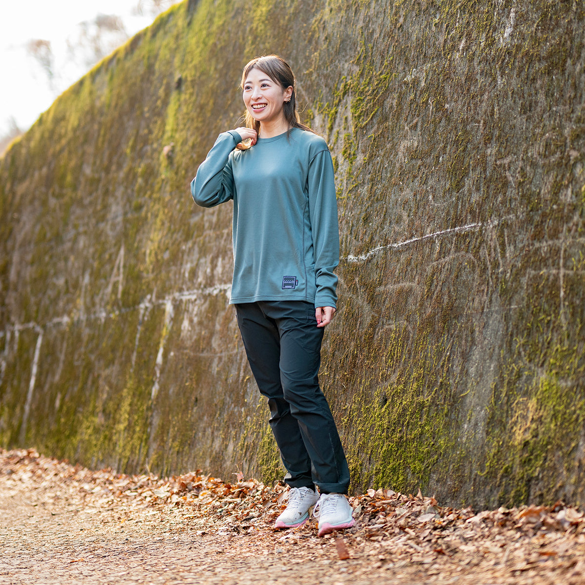 MMA POLARTEC® Power Wool Long Tee Rock
