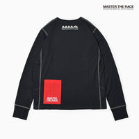 MMA GACHIO "MASTER THE RACE" Long Tee Black