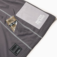 MMA GACHIO "MASTER THE RACE" Long Tee Charcoal