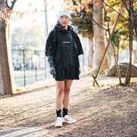 MMA GACHIO "MASTER THE RACE" Multi Big Poncho Black