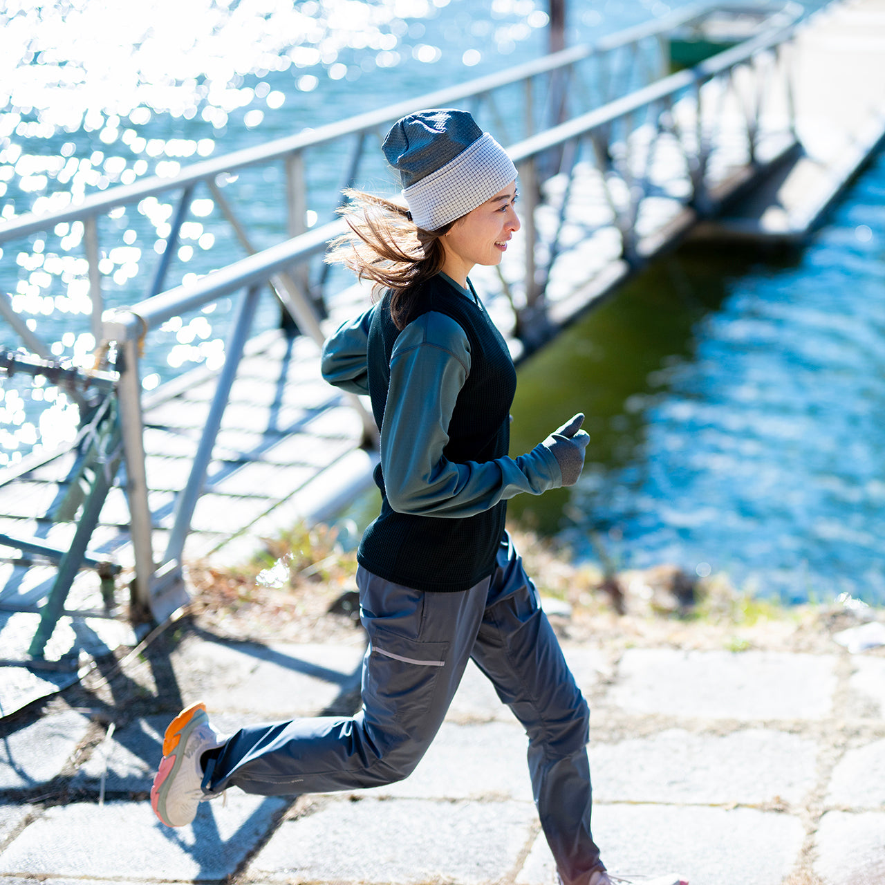 MMA SOLOTEX® 7-pockets Run Long Pants Gray – CONNECTED