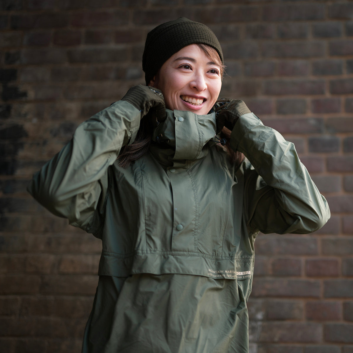 MMABB PERTEX® Packable Anorak “KENNY” Olive