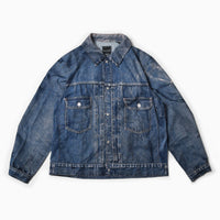 MMA Denim-print Wind Jacket (Denim 60)