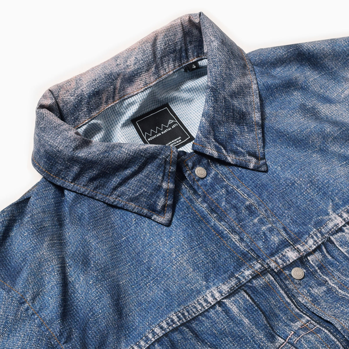 MMA Denim-print Wind Jacket (Denim 60)