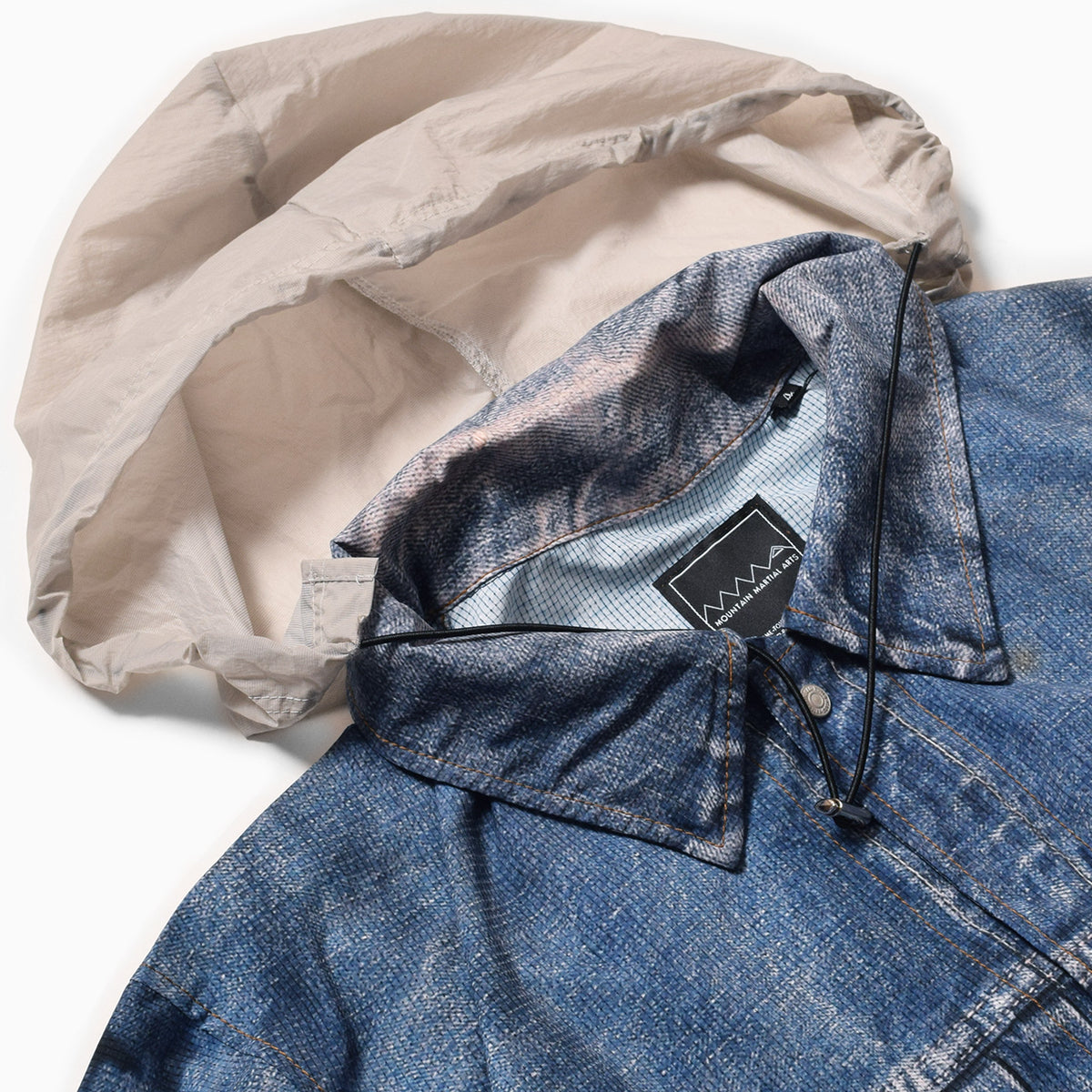 MMA Denim-print Wind Jacket (Denim 60)