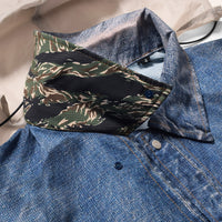 MMA Denim-print Wind Jacket (Denim 60)