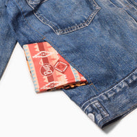MMA Denim-print Wind Jacket (Denim 60)