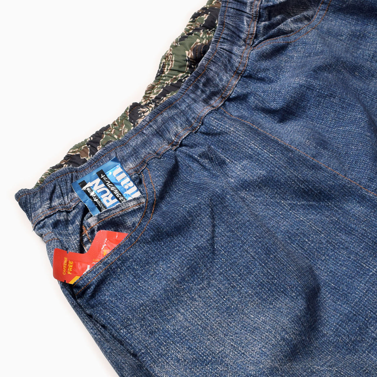 MMA Denim-print Run Shorts Standard (Denim60)