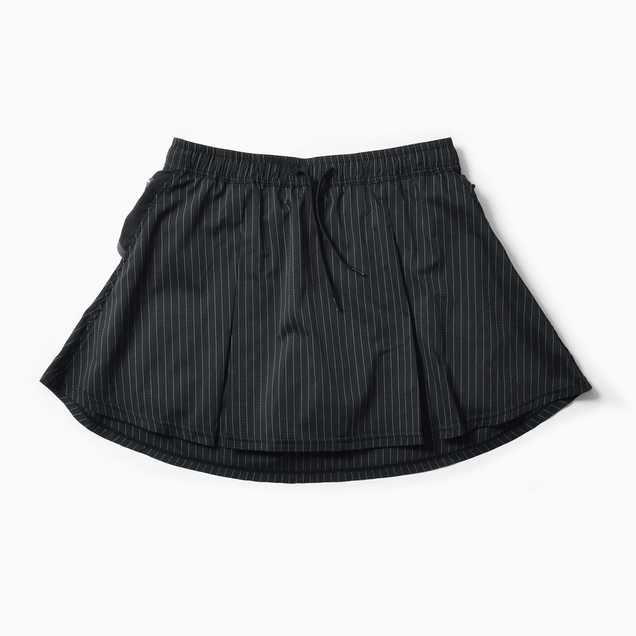 MMA Front Pleats Run Skirt - Black - – CONNECTED