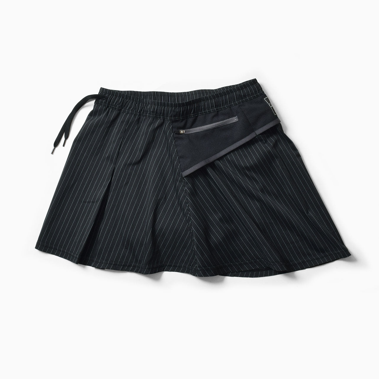 MMA ランニングスカート MMA Front Pleats Run Skirt - Black - – CONNECTED