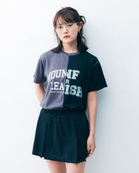 MMA Front Pleats Run Skirt - Black -