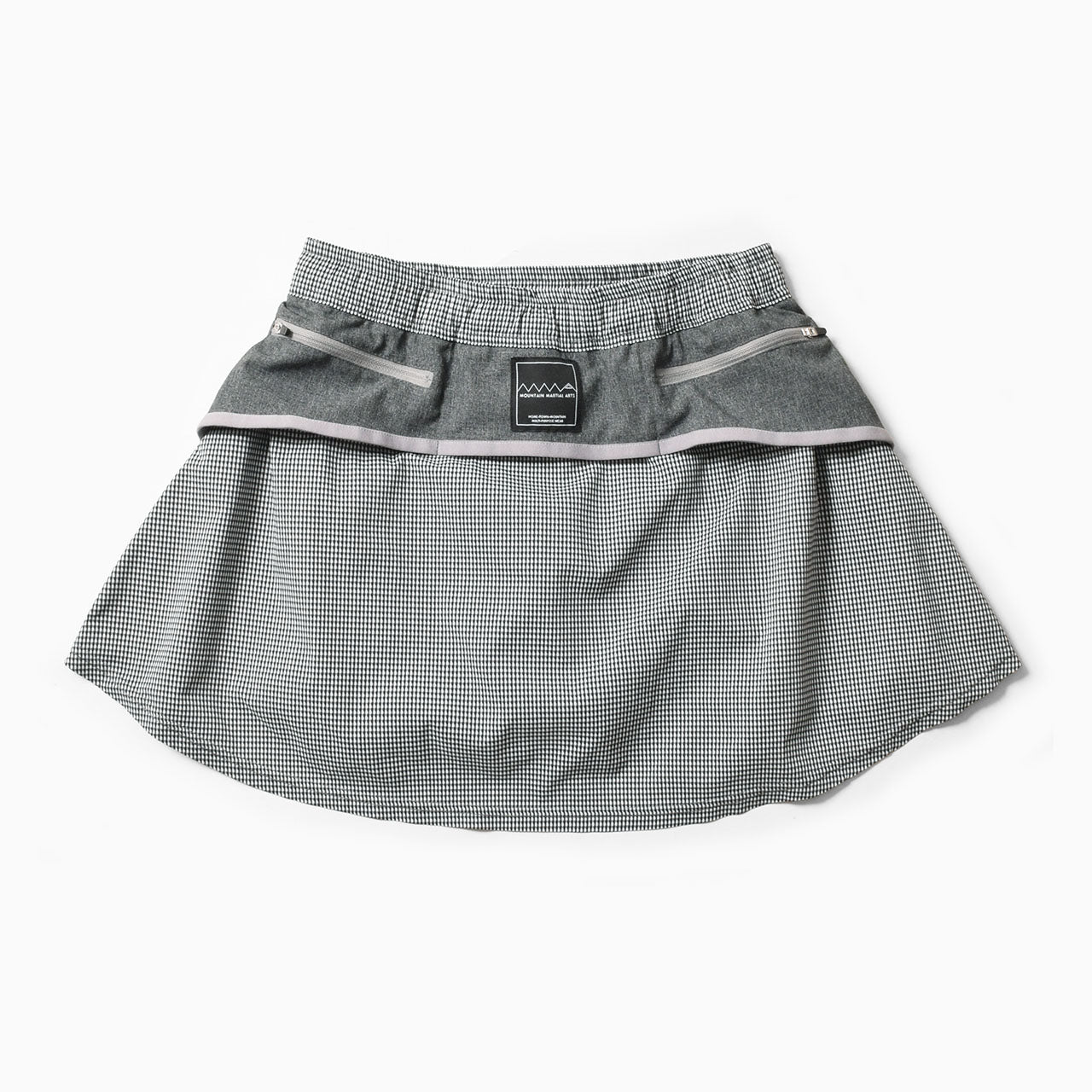 MMA Front Pleats Run Skirt - Grey - – CONNECTED