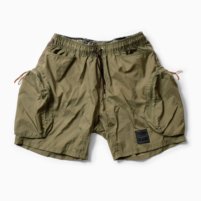 MMABB Side Pocket Run Shorts “Daveyboy” - Forest -