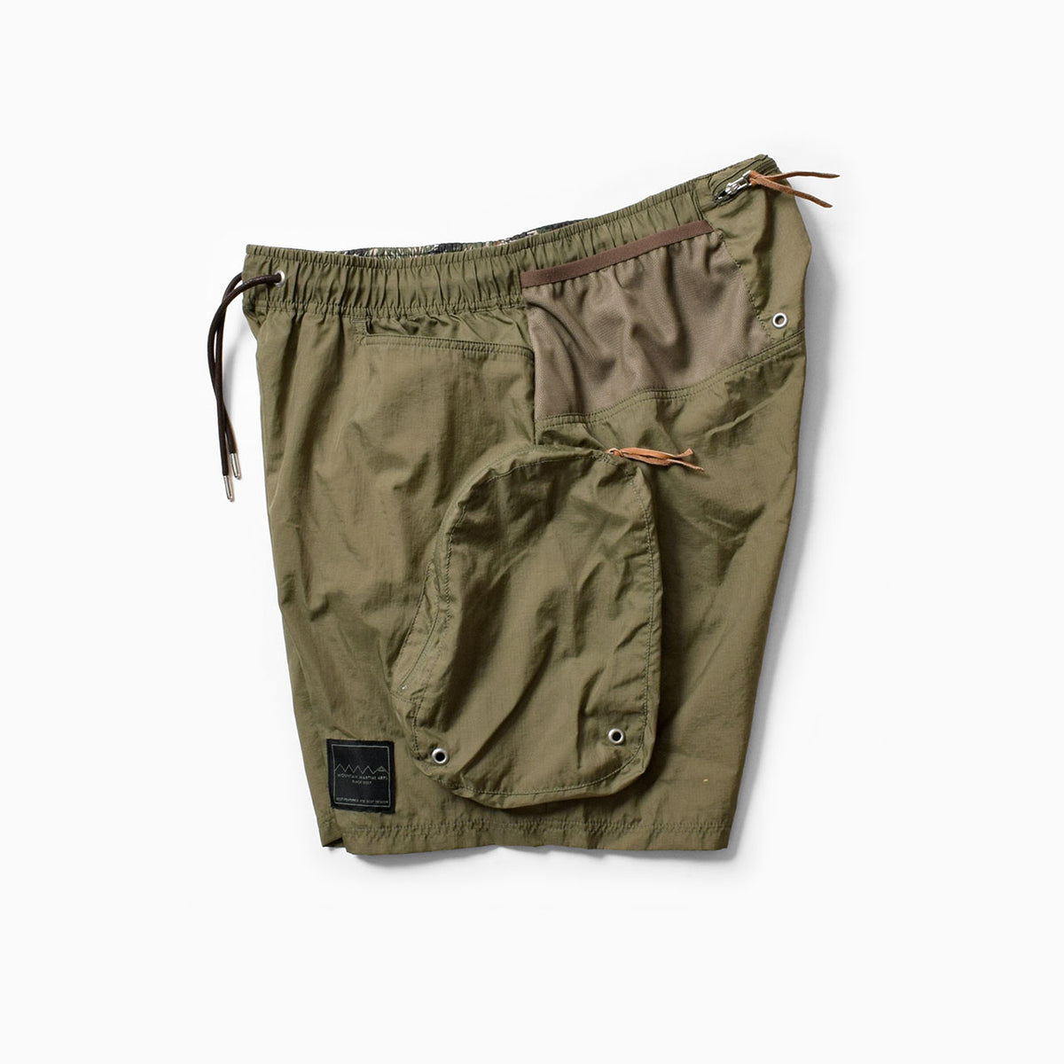 MMABB Side Pocket Run Shorts “Daveyboy” - Forest -