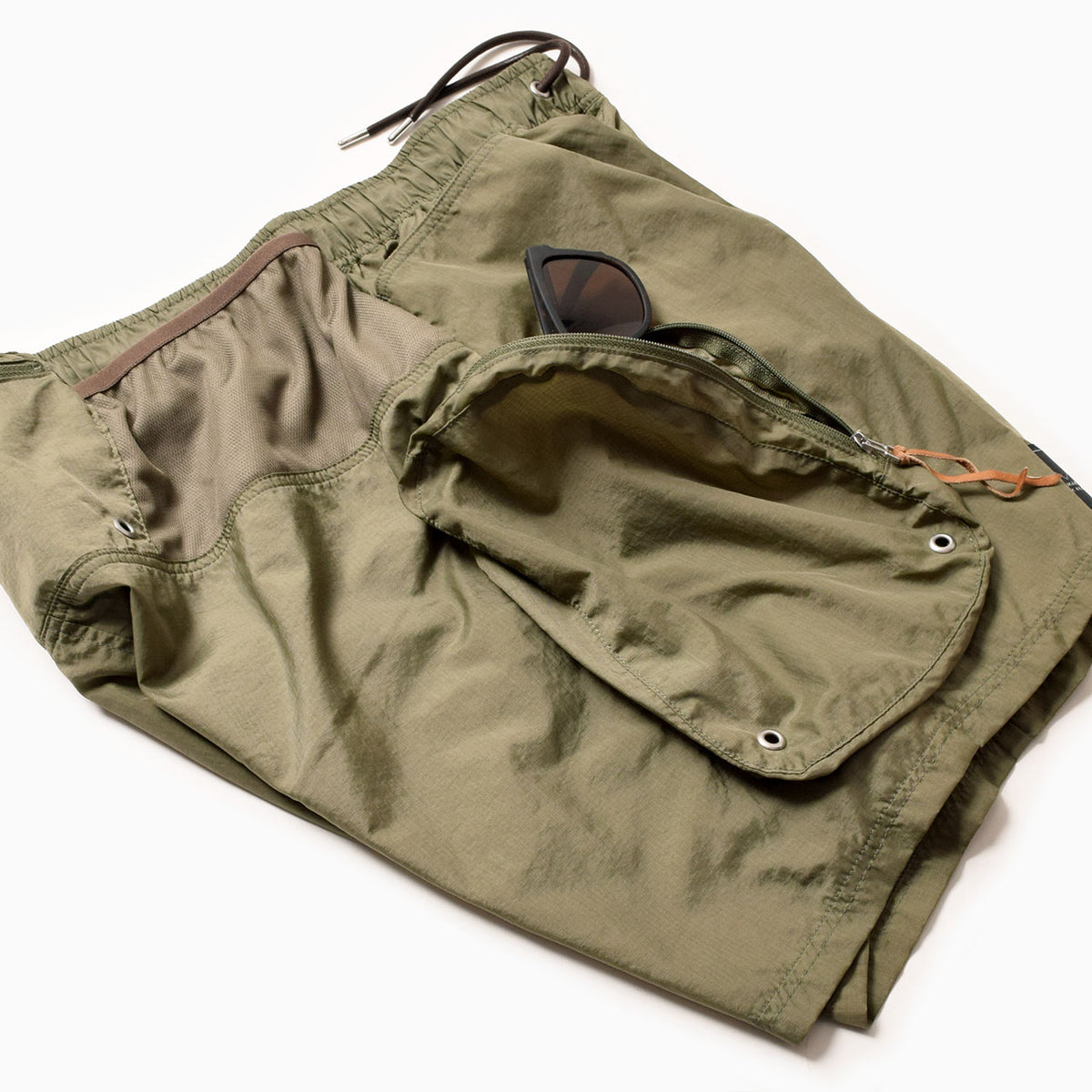 MMABB Side Pocket Run Shorts “Daveyboy” - Forest -