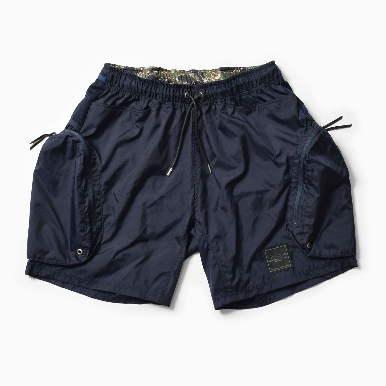 MMABB Side Pocket Run Shorts “Daveyboy” -Navy - – CONNECTED