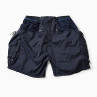 MMABB Side Pocket Run Shorts “Daveyboy” -Navy -