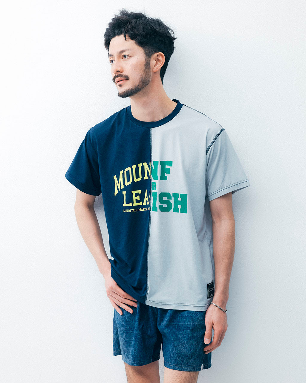 MMA FRANKEN Run Tee - Navy -