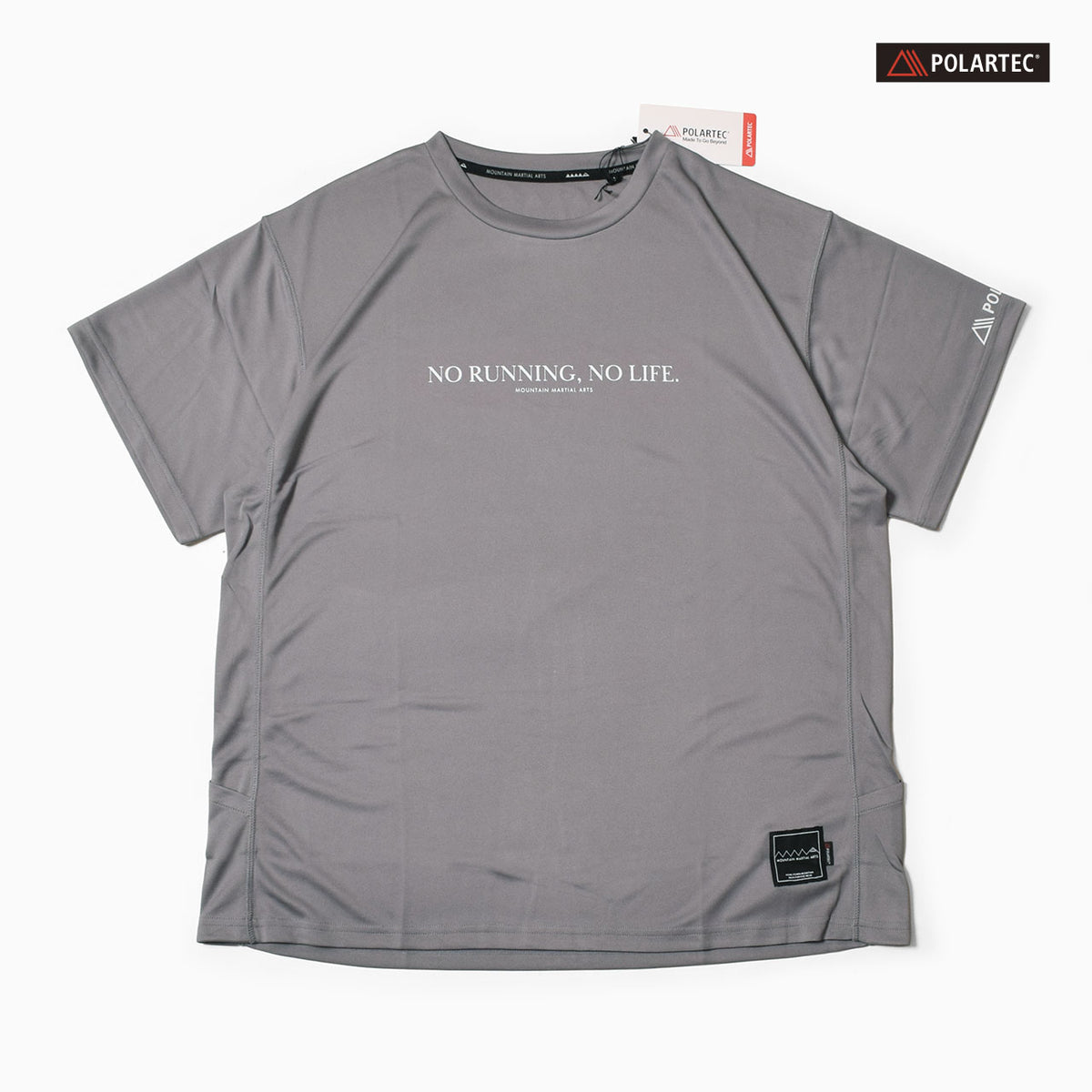 MMA POLARTEC® NRNL Run Tee(Gray)