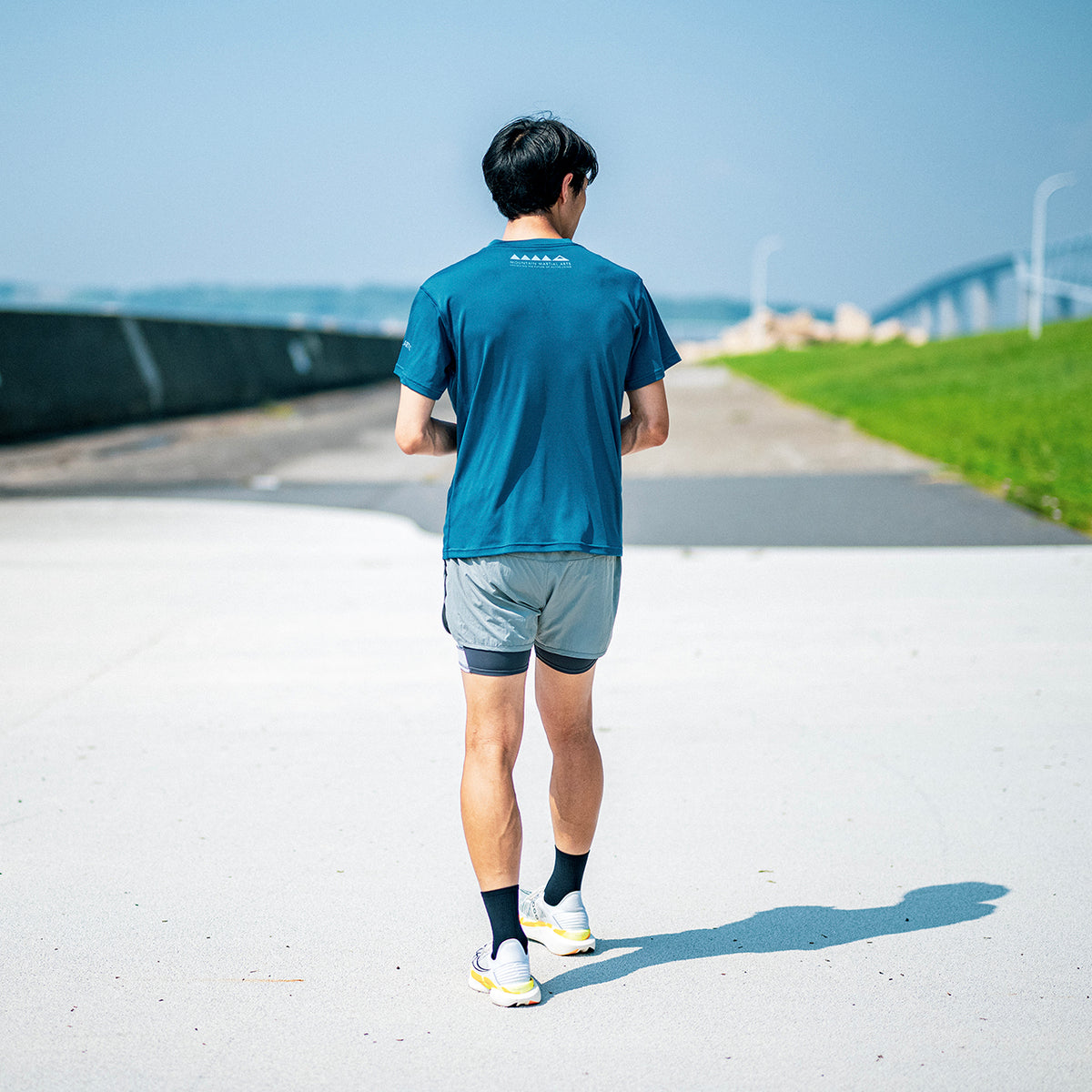 MMA POLARTEC® NRNL Run Tee(Turquoise)