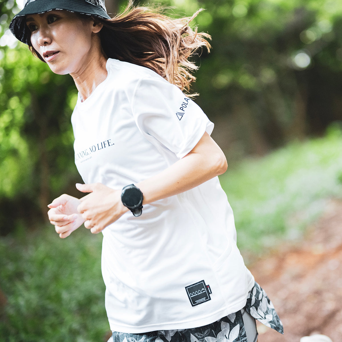 MMA POLARTEC® NRNL Run Tee (White)