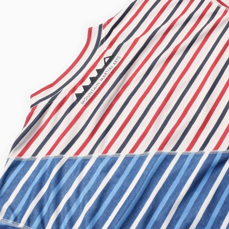 MMA POLARTEC® Border FRANKEN Big Tee (Blue_Tricolor)