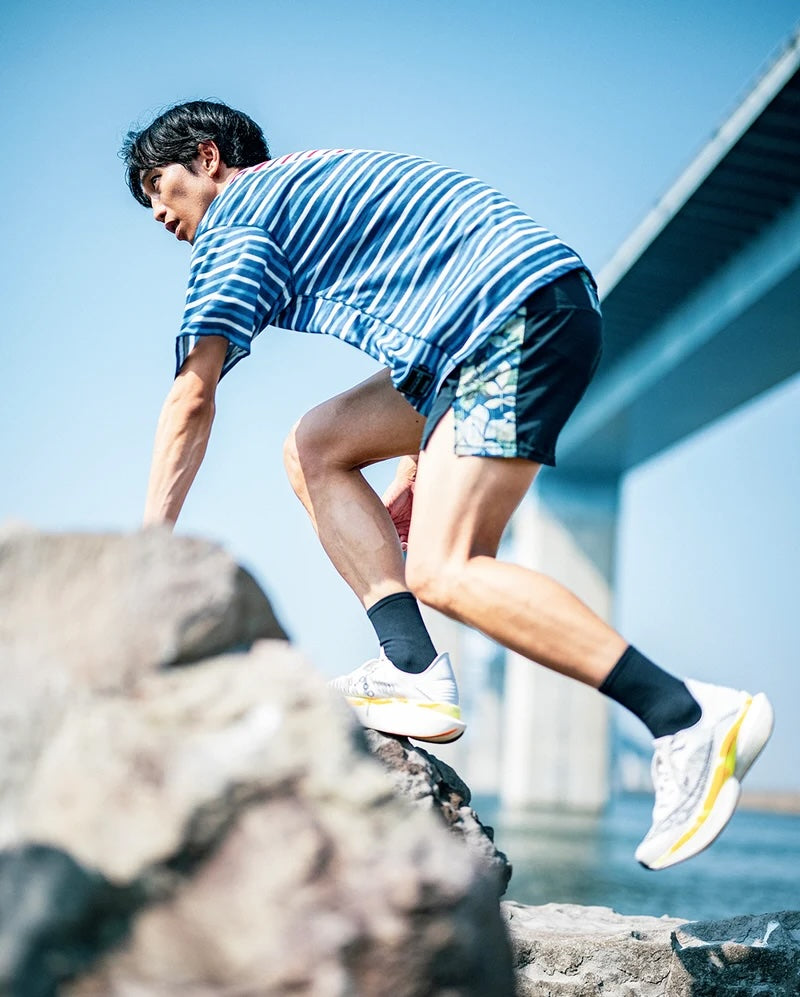 MMA POLARTEC® Border FRANKEN Big Tee (Blue_Tricolor)