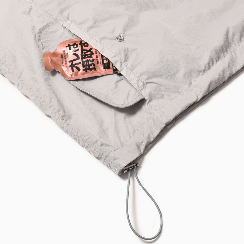 MMA Round Collar Wind Shell (Gray)
