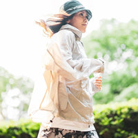 MMA Round Collar Wind Shell (Gray)