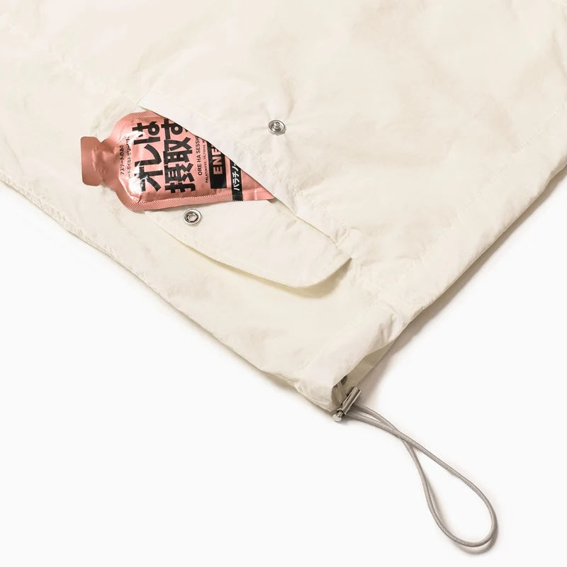 MMA Round Collar Wind Shell (Off White)