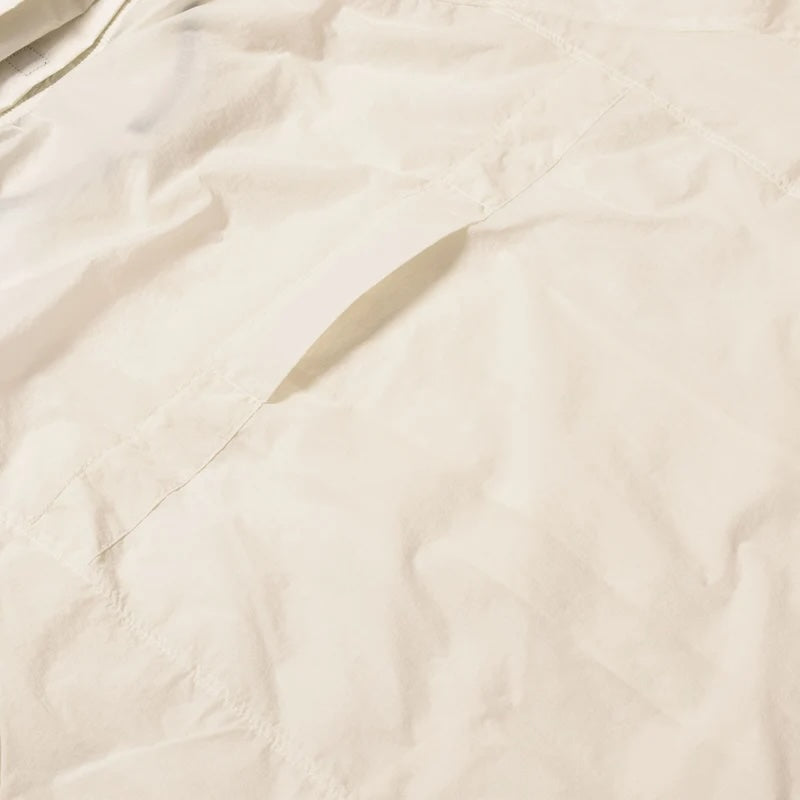 MMA Round Collar Wind Shell (Off White)