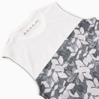 MMA Aloha Mesh Panel Sleeve-less   - White -