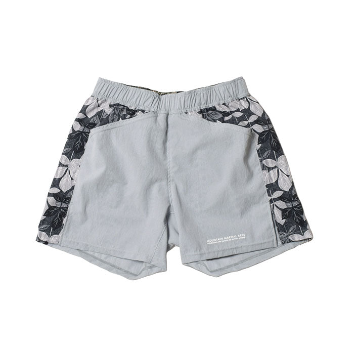 MMA Side Graphic Run Shorts  - Gray -