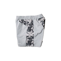 MMA Side Graphic Run Shorts  - Gray -