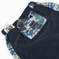 MMA Side Graphic Run Shorts  - Navy -
