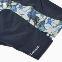 MMA Side Graphic Run Shorts  - Navy -