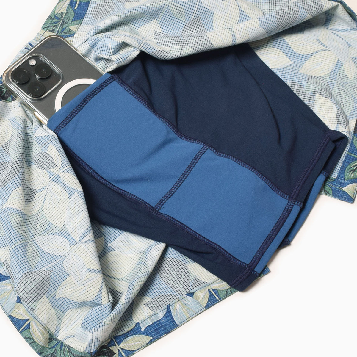 MMA Side Slit Run Skirt V3 - Navy -