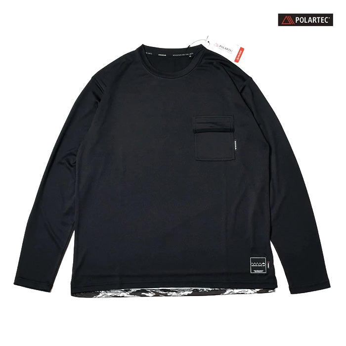 MMA Pocket Long Tee POLARTEC® version (Black)