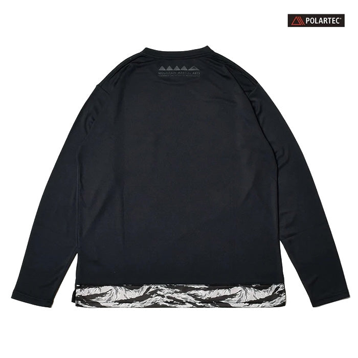 MMA Pocket Long Tee POLARTEC® version (Black)