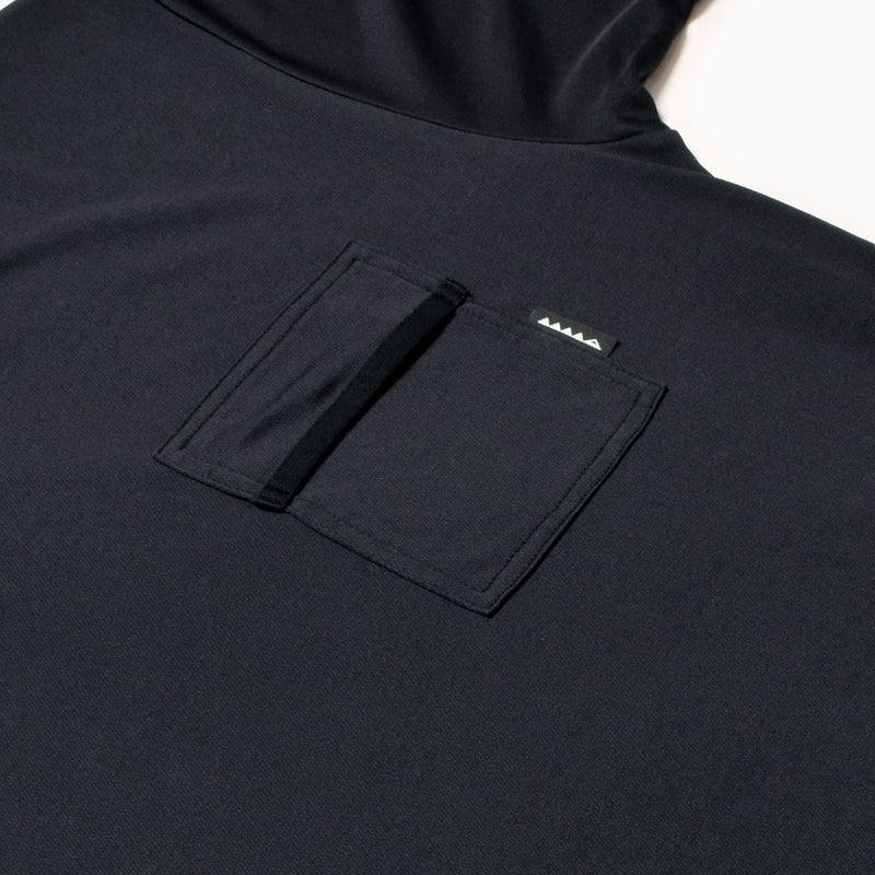 MMA Pocket Long Tee POLARTEC® version (Black)